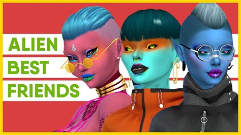 Alien Best Friends ~ Occult Sims The Sims 4 Create A Sim Cc Links
