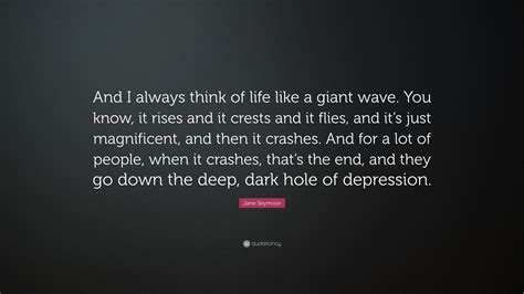 The french translation of 'a black hole has no hair' is so obscene that french publishers resisted it vigorously, to. Best Life Is Like A Wave Quote - 4k wallpaper