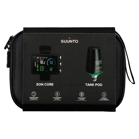 The dive computer is no exception to this. SUUNTO EON CORE BLACK WITH TANK POD & CASE - Coral Dive ...