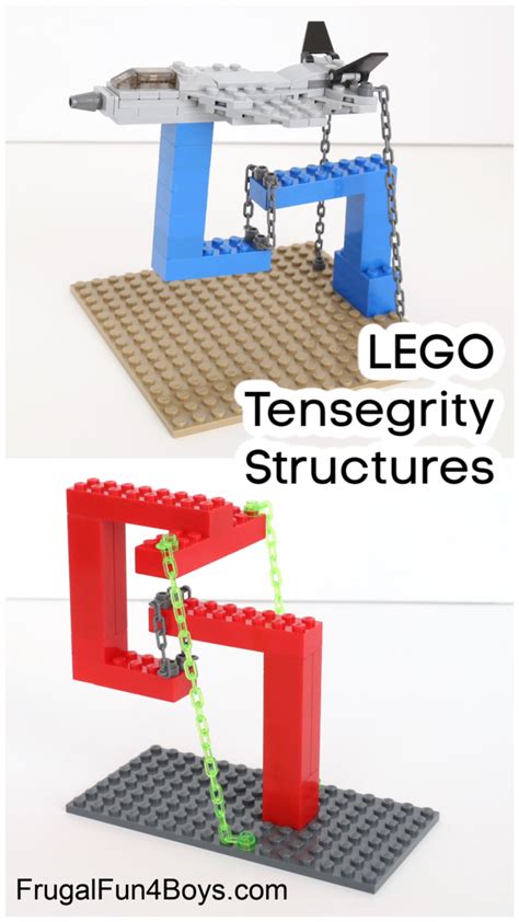 Lego Tensegrity Structures Frugal Fun For Boys And Girls