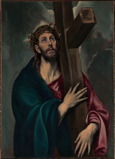 El Greco Domenikos Theotokopoulos Christ Carrying The Cross The Metropolitan Museum Of Art