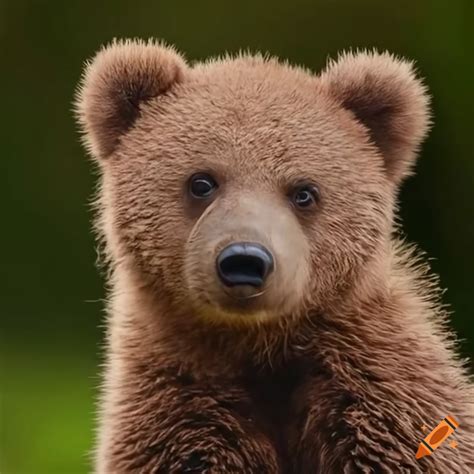 Cute Baby Bear On Craiyon