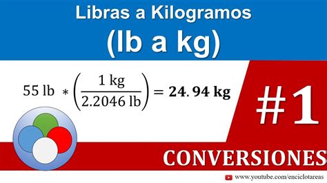 Procedimiento Para Convertir Libras A Kilos Vn