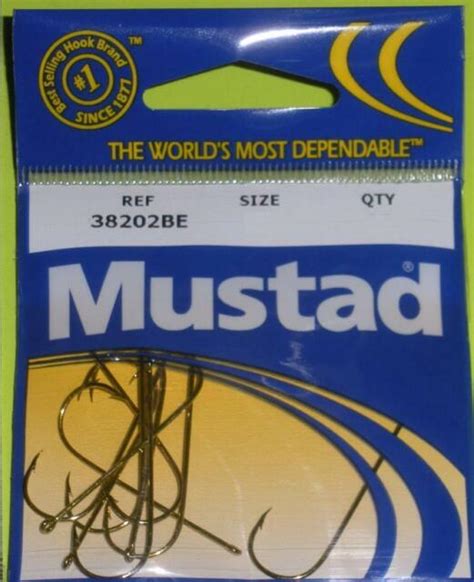 Mustad Aberdeen Extra Fine Point Bent In Blonde 10 Ct For Sale Online Ebay