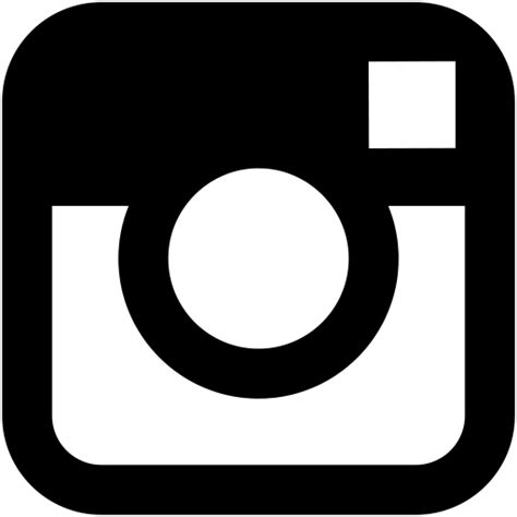 Logo De Instagram Negro Png