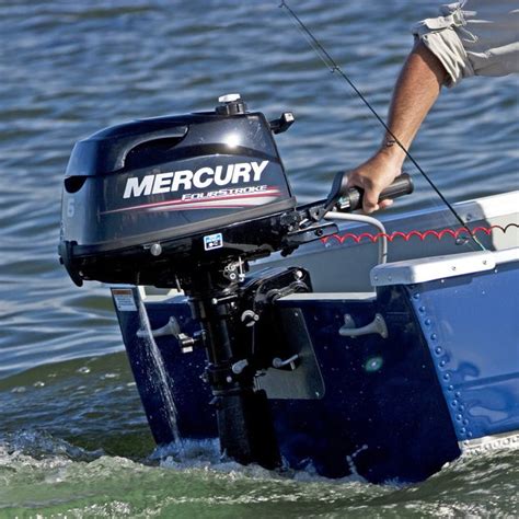 Mercury 4 Stroke 6hp Tiller Handle Outboard Motor Seamax Marine