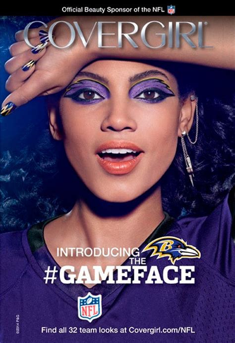 Covergirl Game Face Ad Photoshopped To Protest Nfls Ray