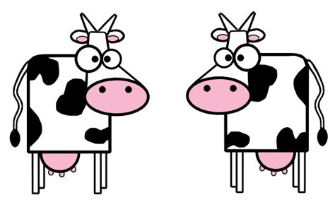 Cartoon Cows Clip Art At Vector Clip Art