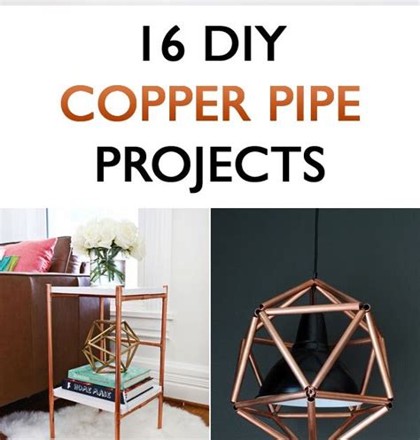 Diy Home Decor 16 Diy Copper Pipe Projects For Home Décor Add A