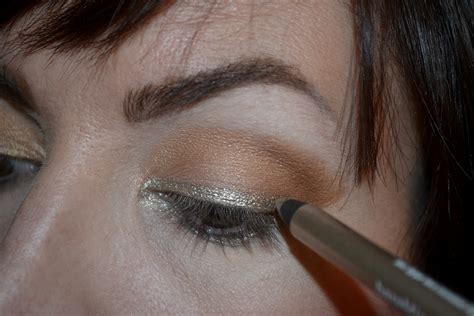 The Midas Makeup Touch How To Wear Gold Eyeliner Tutorial Jennysue