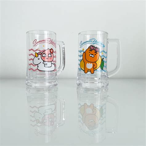 Kakao Friends Mugs Set Of 2 Furniture And Home Living Kitchenware