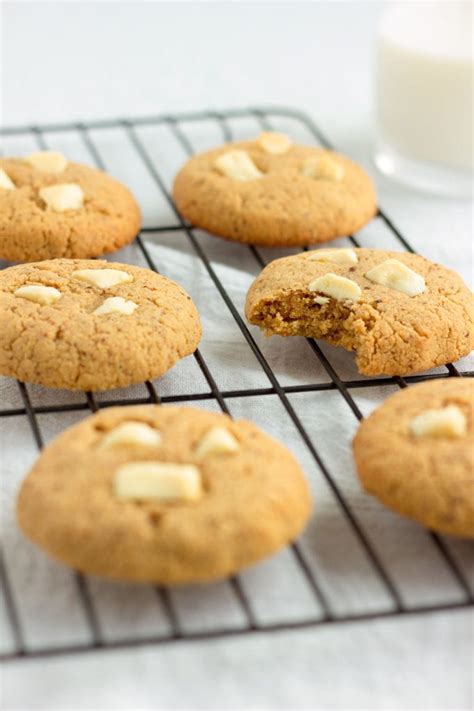 If you prefer them a bit crisp, wait until they've cooled. Almond Flour & Peanut Butter Protein Cookies - One Clever Chef
