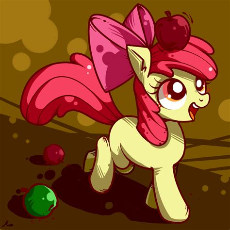 Apple Bloom Drawn By Renokim Bronibooru