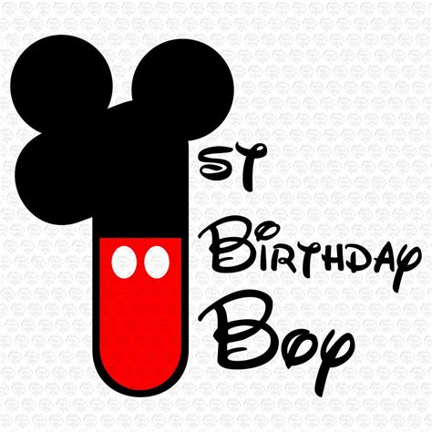 Mickey Mouse 1St Birthday Svg Free - 312+ Popular SVG Design