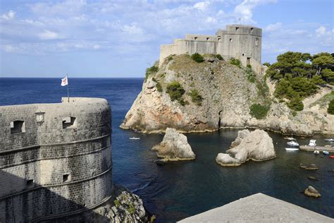 Fort Lovrijenac 2 Dubrovnik Pictures Croatia In Global Geography