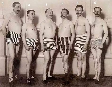 Early 1930s Mens Beauty Contest 1 6 In 2020 Vintage Swimsuits Vintage Photos Vintage Swim