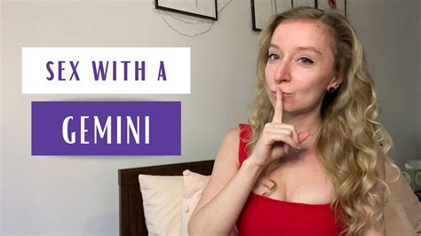 Sex With A Gemini Gemini Sexuality Turn Ons And Turn Offs Youtube