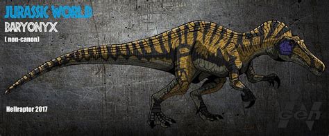 Jurassic World Baryonyx By Hellraptorstudios Jurassic Park World