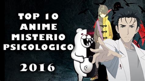 Top 10 Mejores Anime De Misterio Y Psicológicos Actualizado Hasta 2016