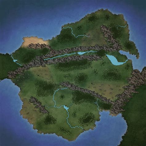 I Finally Finished My First Map With Wonderdraft How Does It Look R