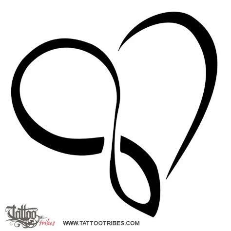 Infinity Heart Ring Tattoo