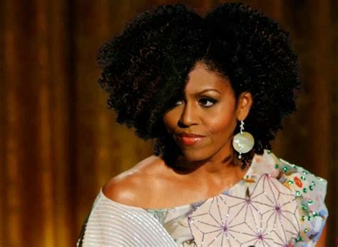 The Beautiful First Lady Michelle Obama Natural Hair Care Gorgeous