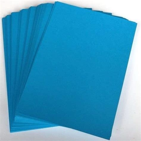 Buy Stella Crafts A4 Ocean Blue Card Stock X 50 Sheets 240gsm 297mm X