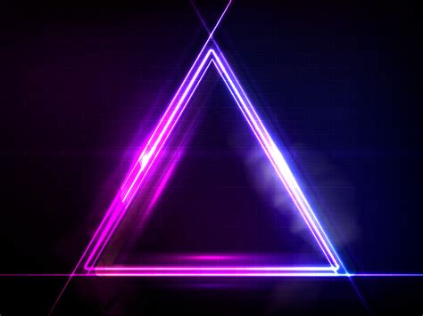 Triangle Neon Light By Jair Aguilar On Dribbble