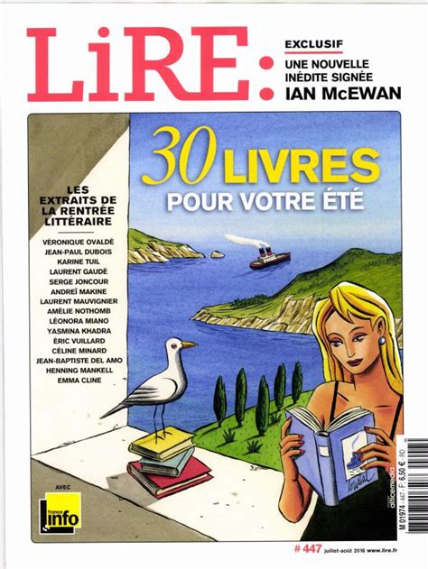 Lire Magazine Littéraire N° 447 Abonnement Lire Magazine Littéraire Abonnement Magazine Par