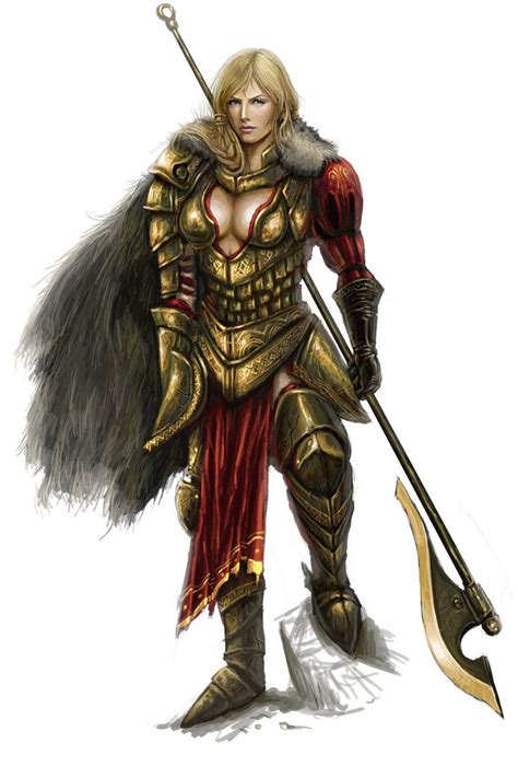 Paladin By ~thebastardson On Deviantart Fantasy Female Warrior Fantasy