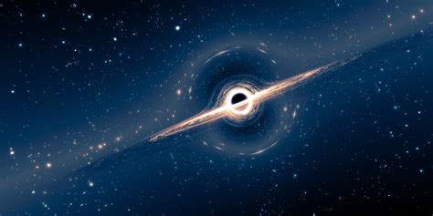 Space Black Holes Stars Digital Art Cgi Gravitational Lens Gargantua