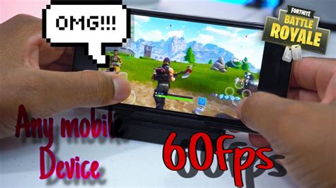 How To Get 60fps Fortnite Mobile Iphone 6s And Up 2019 Youtube