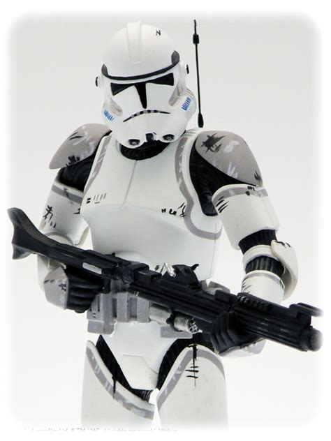 41st Elite Corps Coruscant Clone Trooper Heavily Armed And Determined 14d