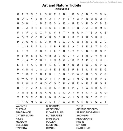 Create Your Own Word Search Worksheet Syncnelo