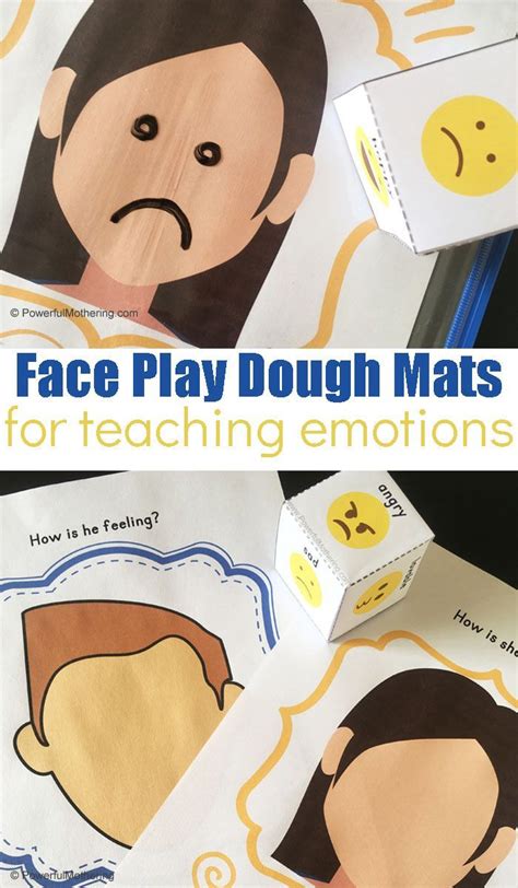 Teaching Emotions With Fun Playdough Activity Teaching Emotions Playdough Activities