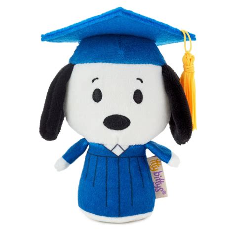 Hallmark Itty Bittys® Peanuts® Snoopy Graduation Plush Fits Into Any Room In The House Toy Store