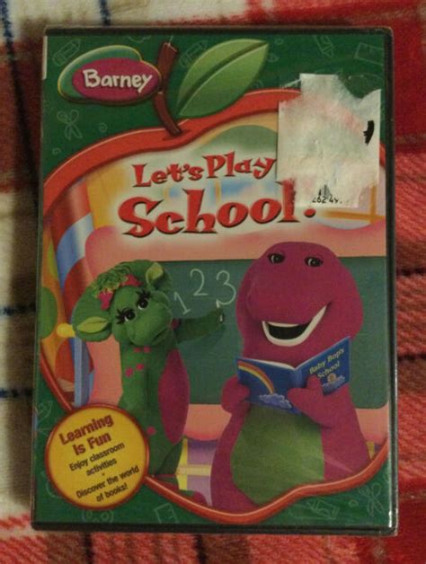 Barney Lets Play School Dvd 2010 Canadian For Sale Online Ebay