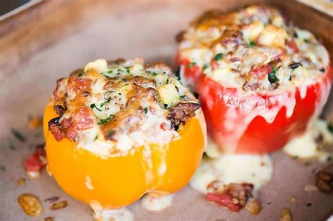 stuffed red peppers world cooking recipes