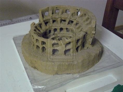How To Build The Roman Colosseum Out Of Popsicle Sticks Lily Glover