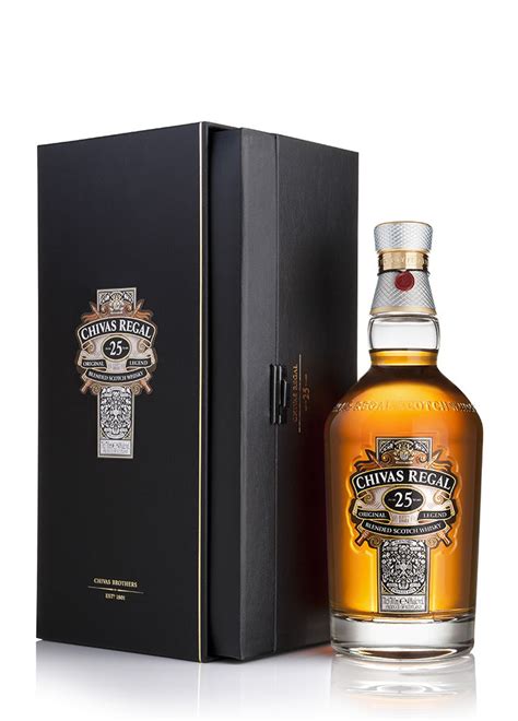 Chivas Regal 25 Year Old Blended Scotch Whisky Scotland London