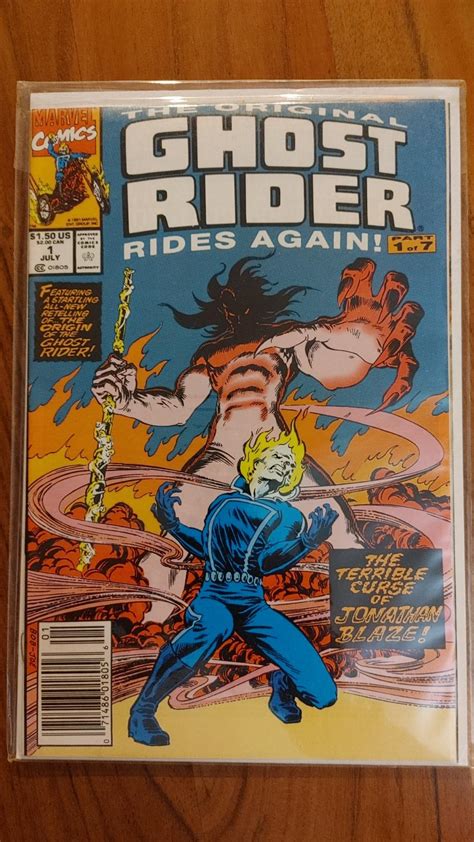 The Original Ghost Rider Newsstand 1 1991 Prices The Original