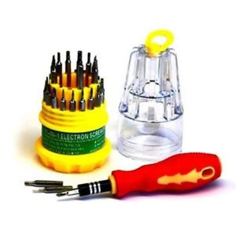 Buy 31 In 1 Screw Driver Set Tool Kit For Laptop Pc Mobile Tablet