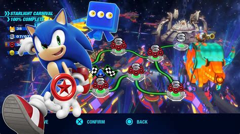 Sonic Colors Ultimate Starlight Carnival All Red Star Rings Youtube