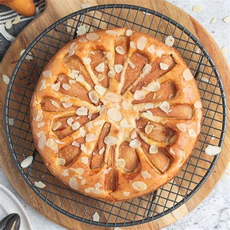 Super light Almond and Pear Cake (Gluten-Free) - A Baking Journey