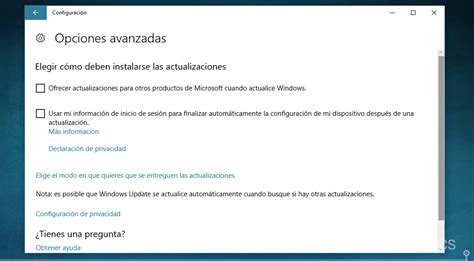 Windows Update cómo configurar a tu gusto las actualizaciones