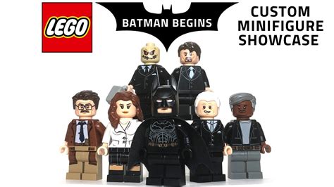 Lego Batman Begins Custom Minifigure Showcase Youtube
