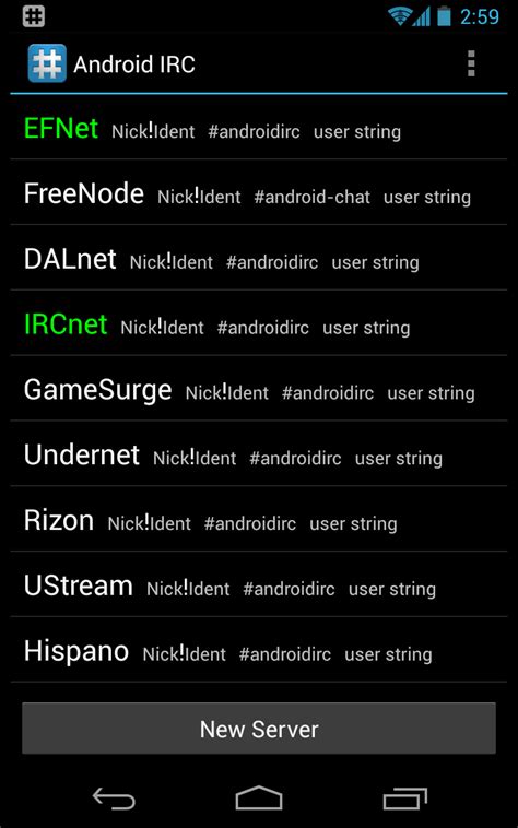 Android Irc Internet Chatamazonesappstore For Android