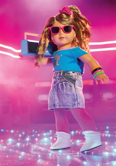 Paging All 80s Kids American Girl Has A Cool New Doll