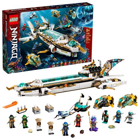 Buy Lego Ninjago Hydro Bounty Building Set 71756 Submarine Toy With
