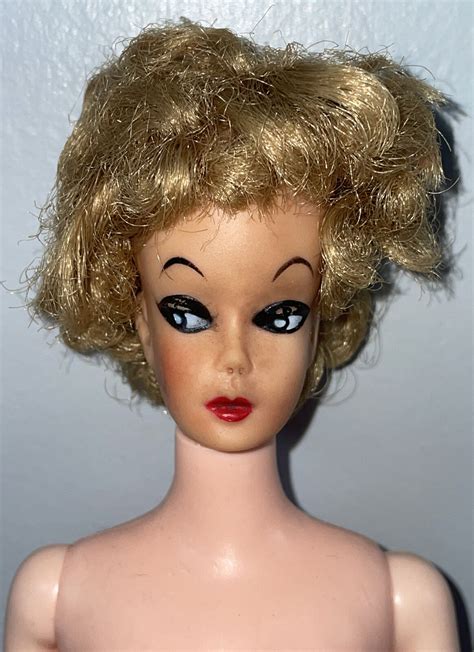 Vintage Bild Lilli Barbie Clone Doll 1960s Dark Blonde Unmarked Ebay